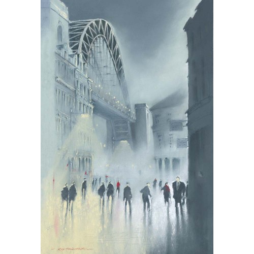 Tyne Bridge - Mist - Roy Francis Kirton Image