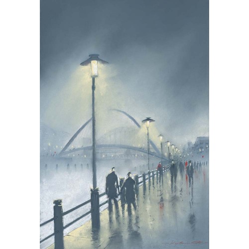 Misty Night - Millennium Bridge - Roy Francis Kirton Image