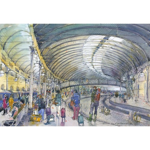 Newcastle Central Station - Roy Francis Kirton Image