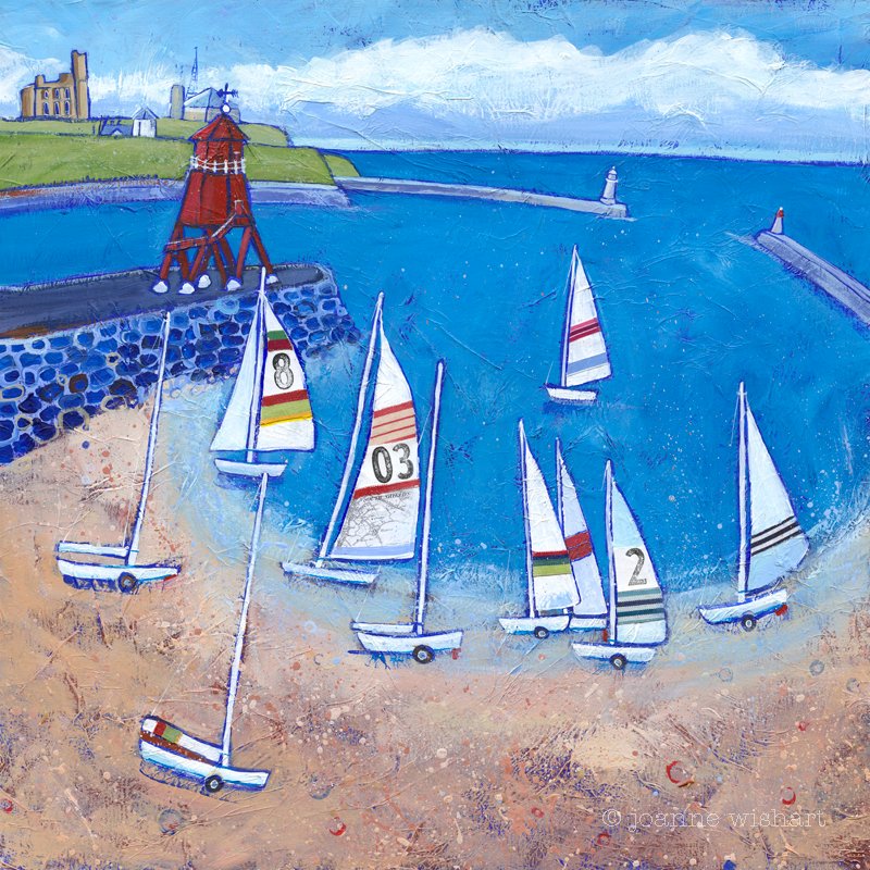 Sailing form South Shields - Joanne Wishart Image