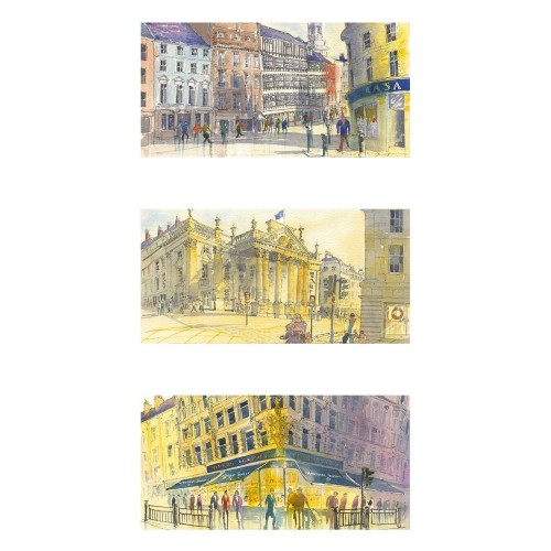 Views of Newcastle Triptych - Roy Francis Kirton Image