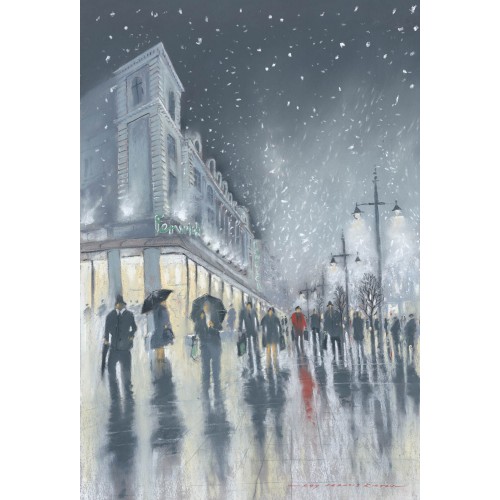 Winter Shopping - Northumberland Street - Roy Francis Kirton Image